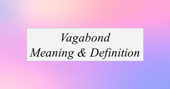 Vagabond Meaning