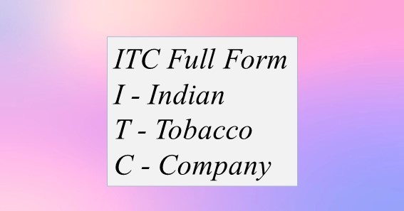 ITC Full Form