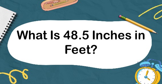 What Is 48.5 Inches in Feet