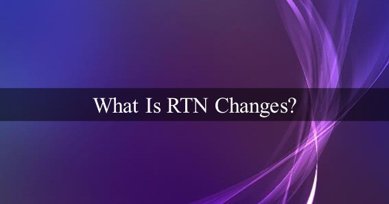 What Is RTN Charges